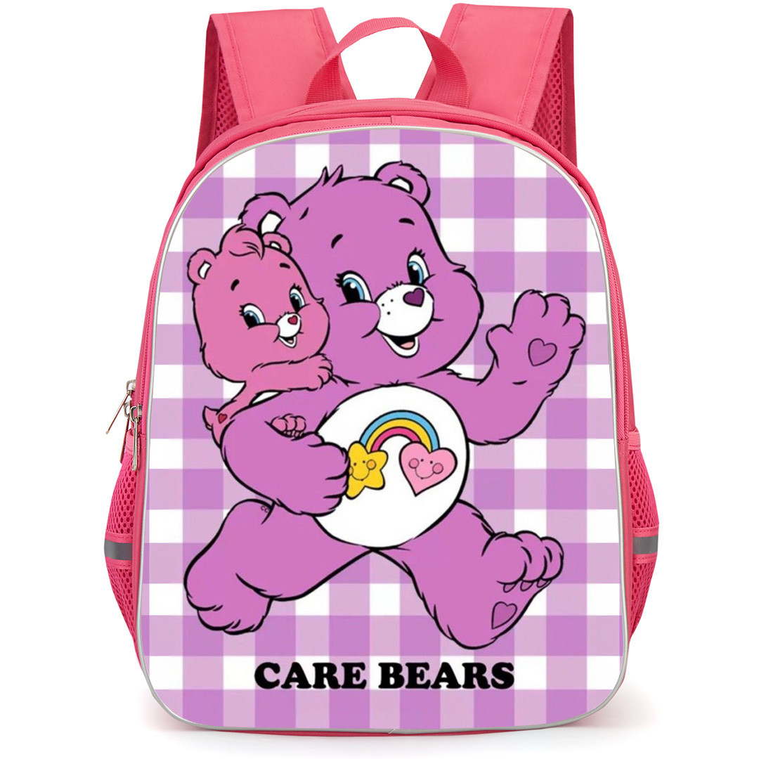 CareBears Backpack StudentPack - Share Bear And Cheer Bear Piggy Back