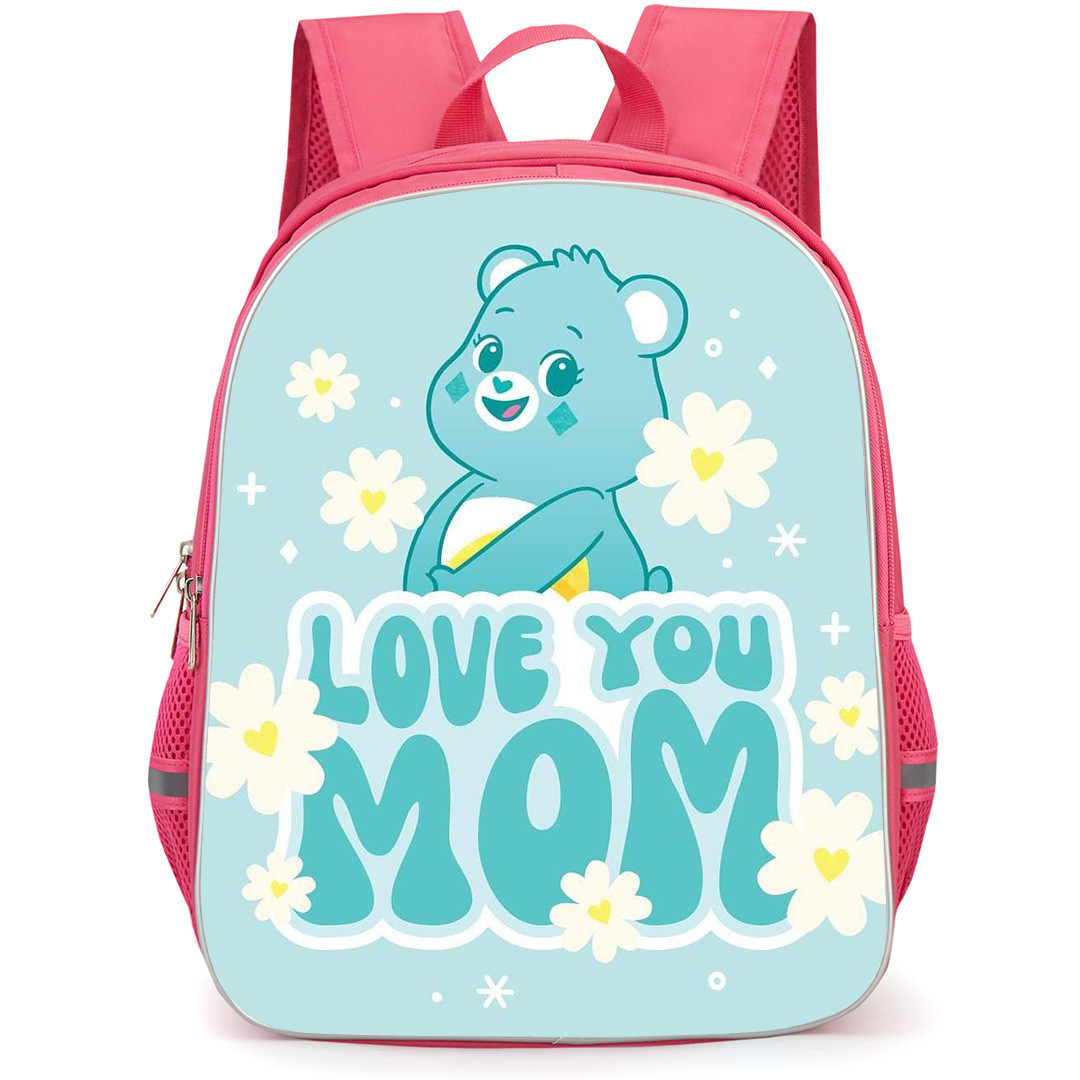 CareBears Wish Bear Backpack StudentPack - Wish Bear Love You Mom