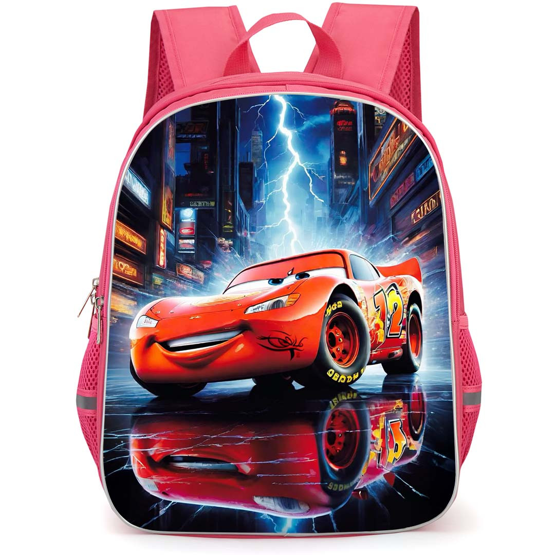 Cars Lightning McQueen Backpack StudentPack - Lightning McQueen Lightning Aesthetic Poster