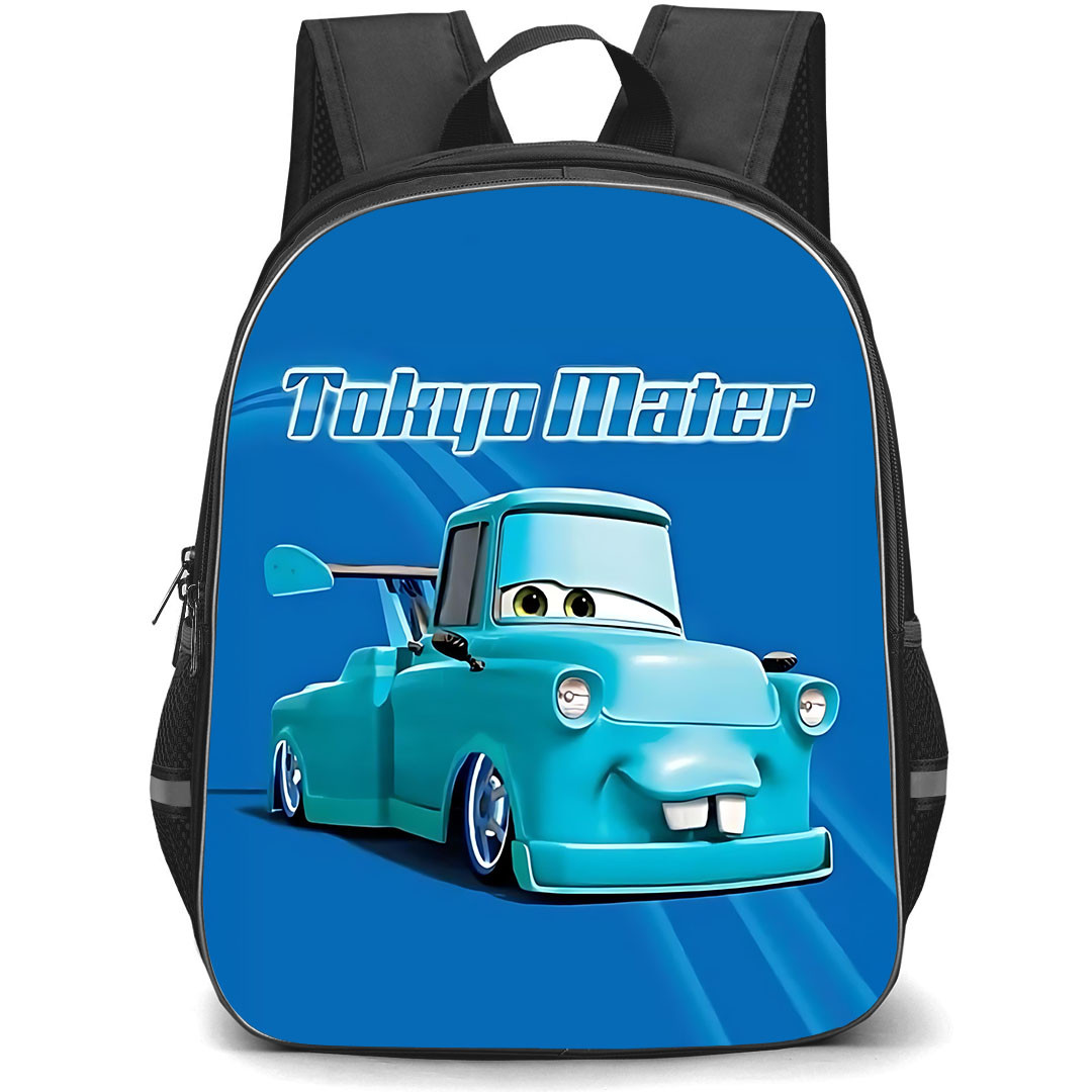 Cars Mater Backpack StudentPack - Mater On Tokyo Mater Poster