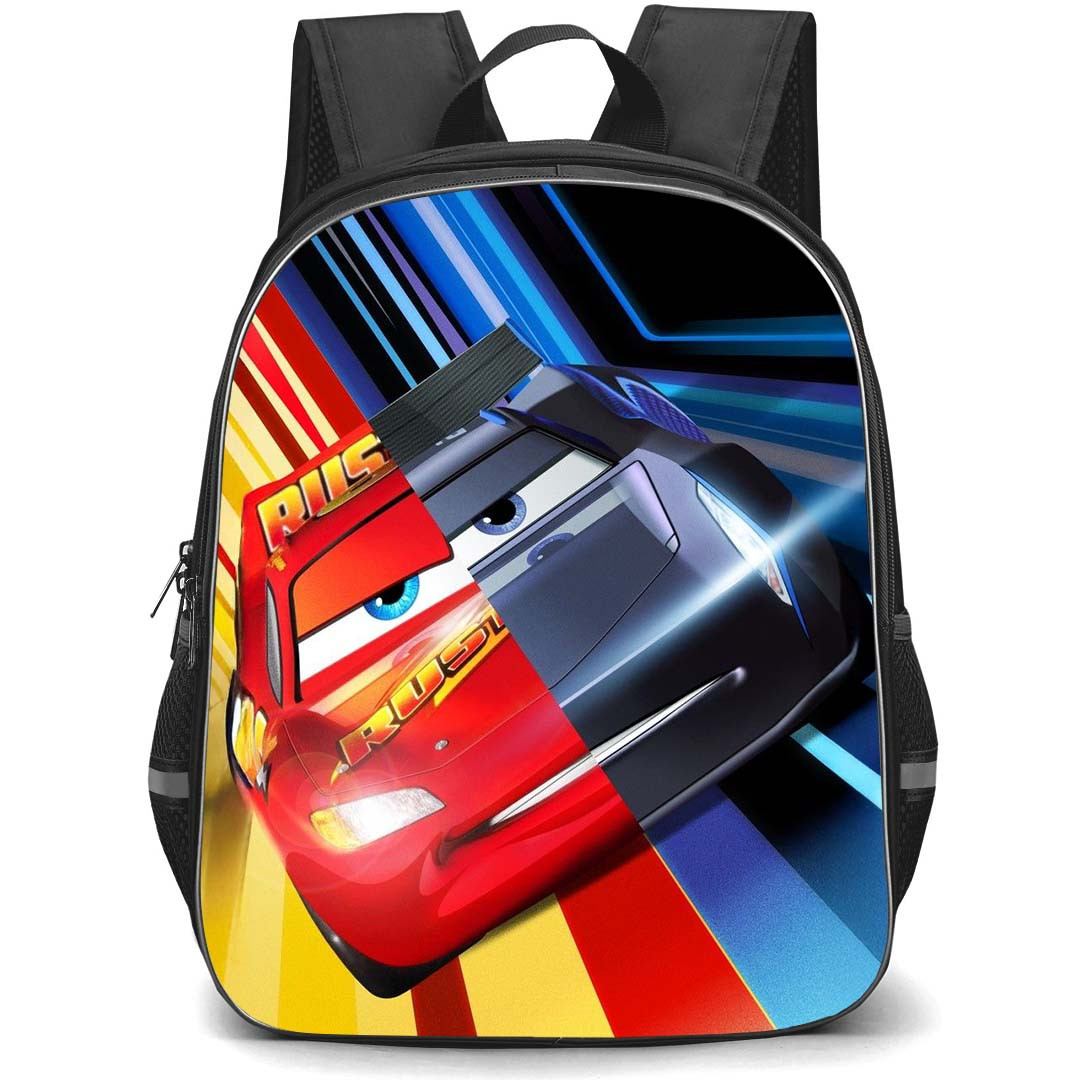 Cars Backpack StudentPack - Cars McQueen And Jackson Poster
