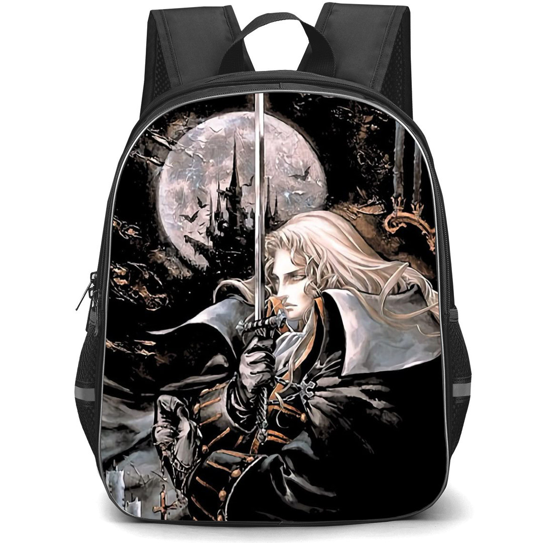 Castlevania Alucard Backpack StudentPack - Alucard Symphony Of The Night Official Art Poster