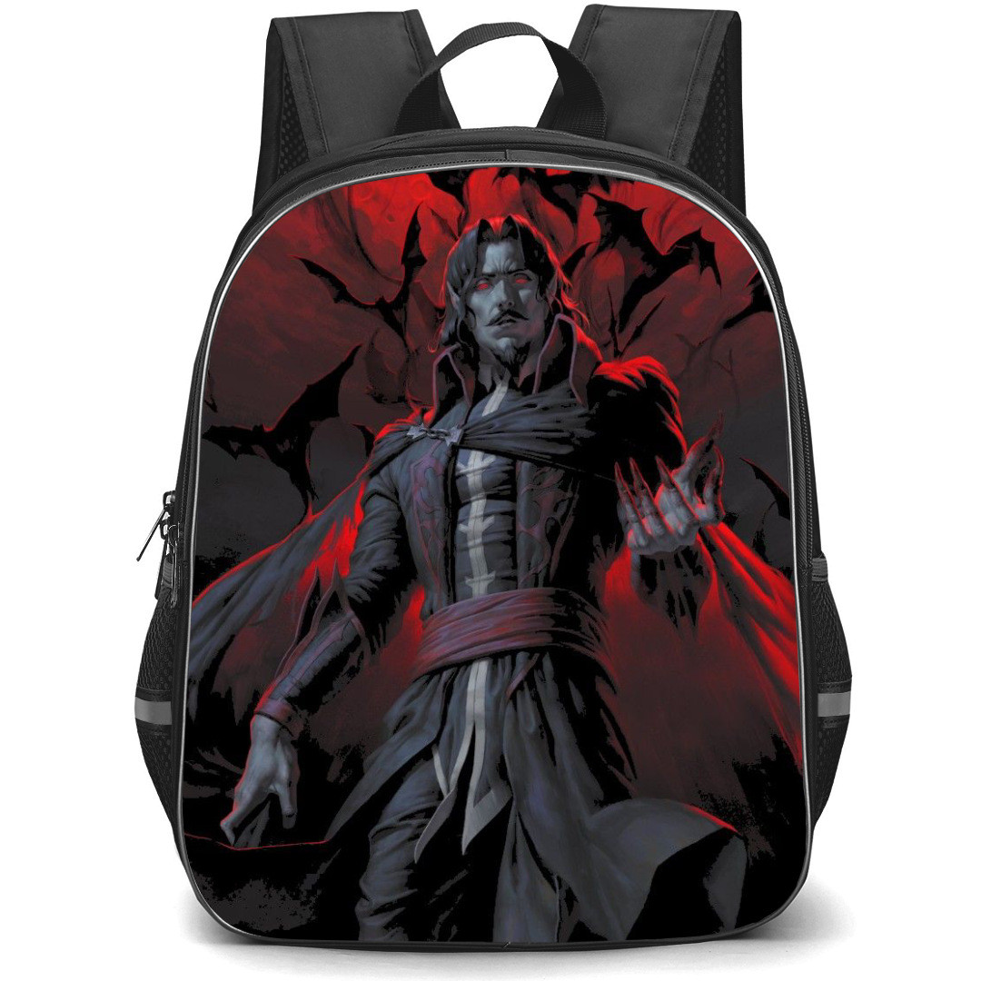 Castlevania Dracula Backpack StudentPack - Dracula Illustration Fan Art Poster