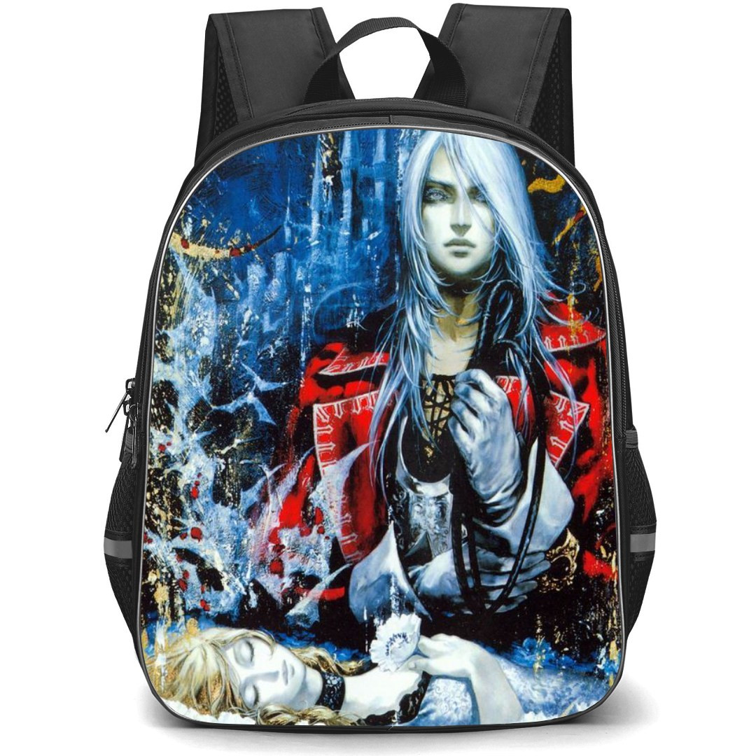 Castlevania Juste Belmont Backpack StudentPack - Juste Belmont On Harmony of Dissonance Paiting Poster