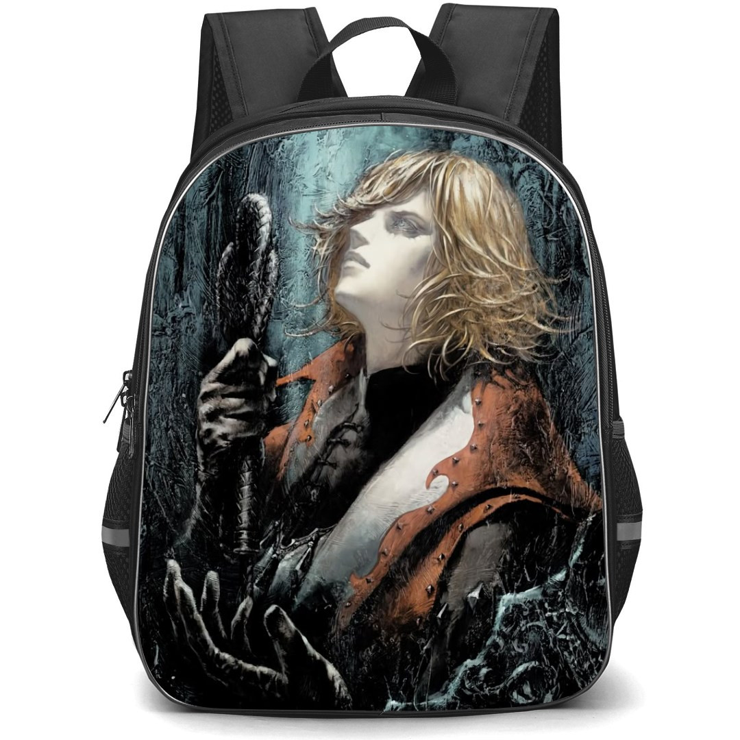 Castlevania Leon Belmont Backpack StudentPack - Leon Belmont On Lament of Innocence Poster