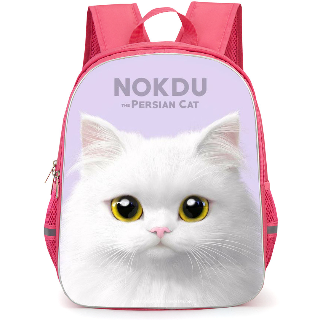 The Persian Cat Backpack StudentPack - Nokdu The Persian Cat Portrait On Purple Background