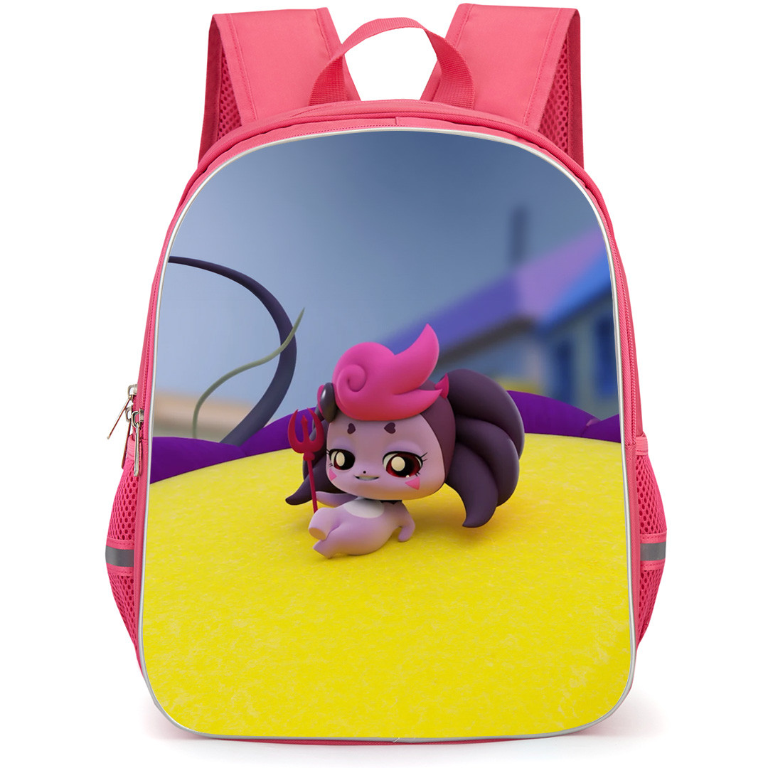 Catch Teenieping Egoping Backpack StudentPack - Egoping Holding Red Trident