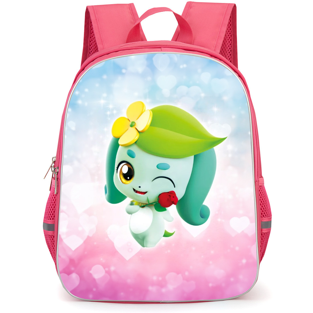 Catch Teenieping Floraping Backpack StudentPack - Floraping The Flower Incident