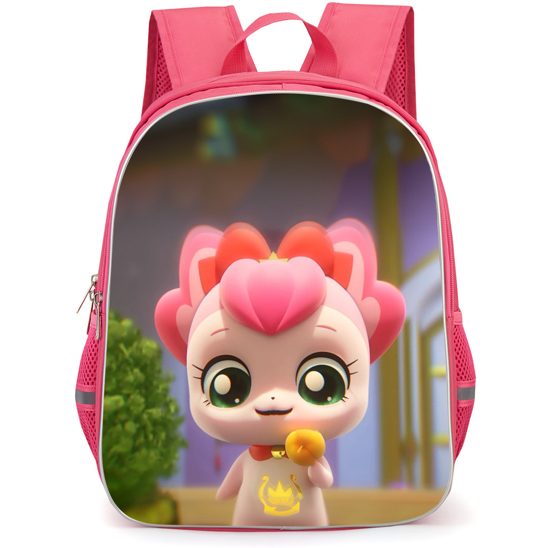 Catch Teenieping Happying Backpack StudentPack - Happying Eating Yummy Fruit