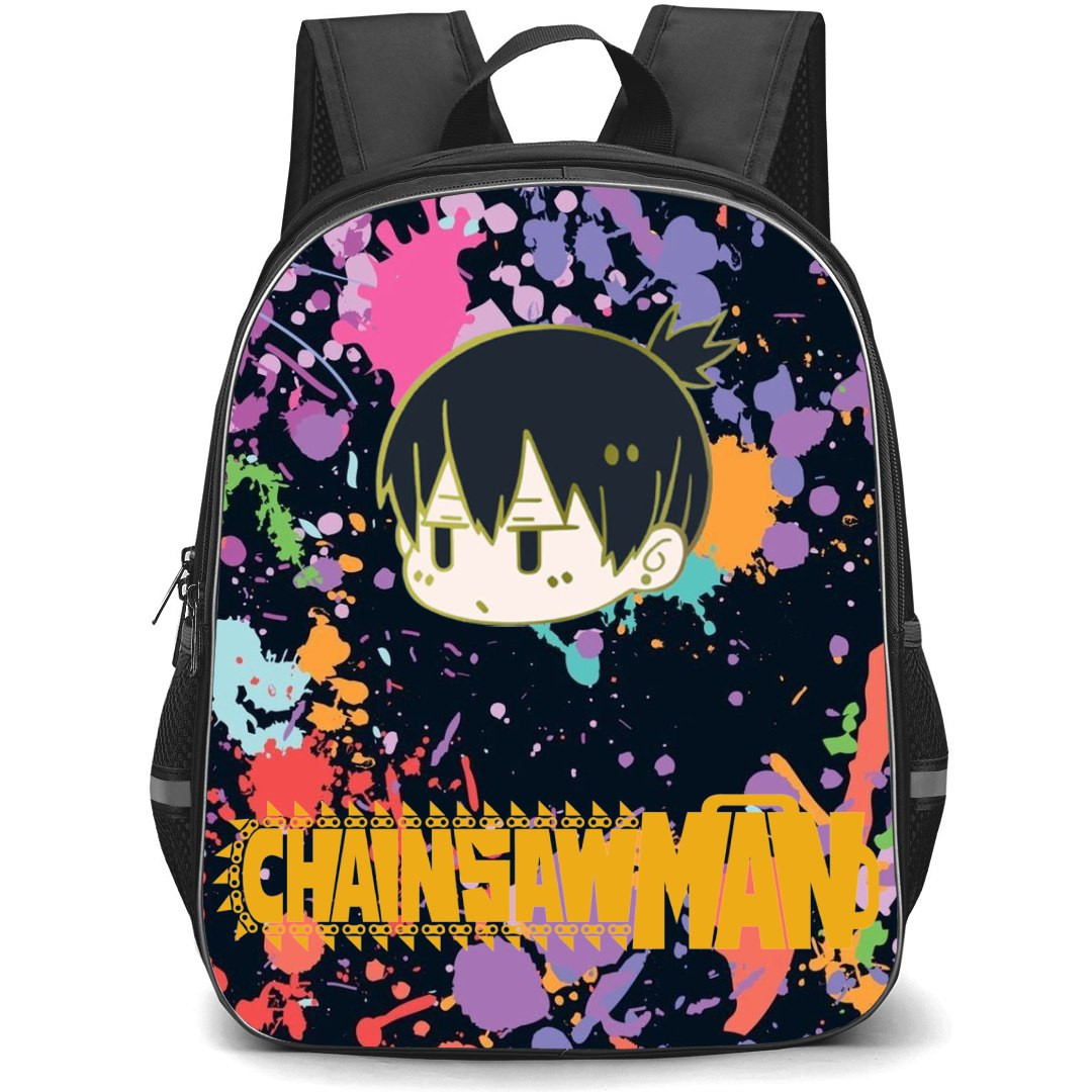 Chainsaw Man Aki Hayakawa Backpack StudentPack - Aki Hayakawa Avatar Chibi Art Sticker
