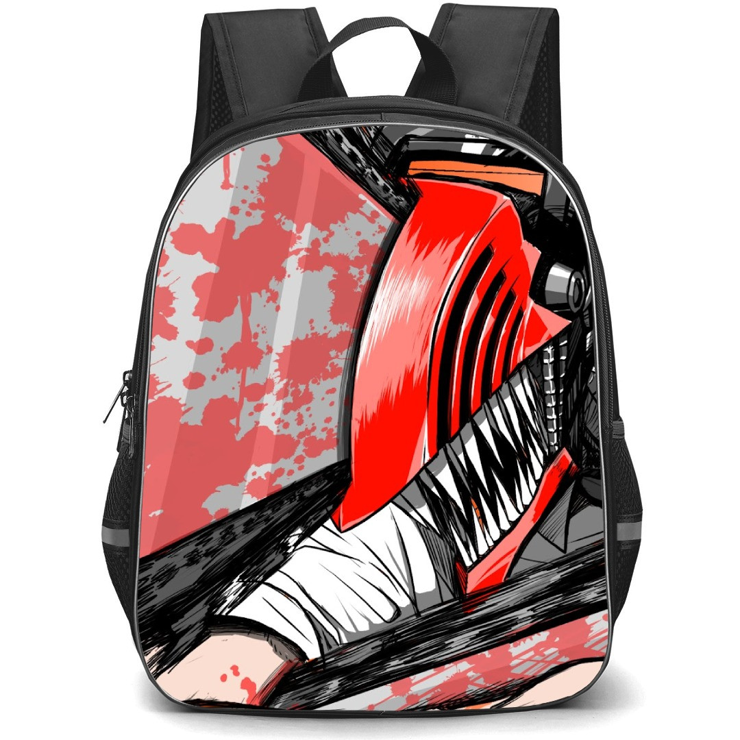 Chainsaw Man Denji Backpack StudentPack - Denji Attack Mode With Blood