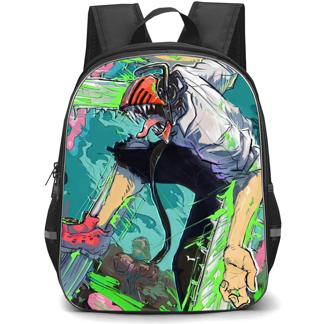 Chainsaw Man Denji Backpack StudentPack - Denji Attack Mode Pop Art