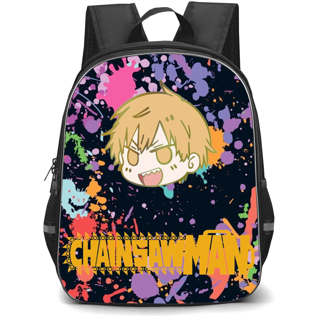 Chainsaw Man Denji Backpack StudentPack - Denji Avatar Chibi Art Sticker