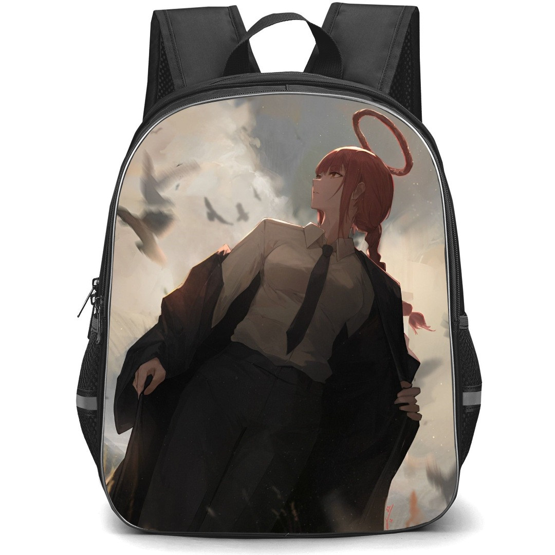 Chainsaw Man Makima Backpack StudentPack - Makima Portrait Illustration