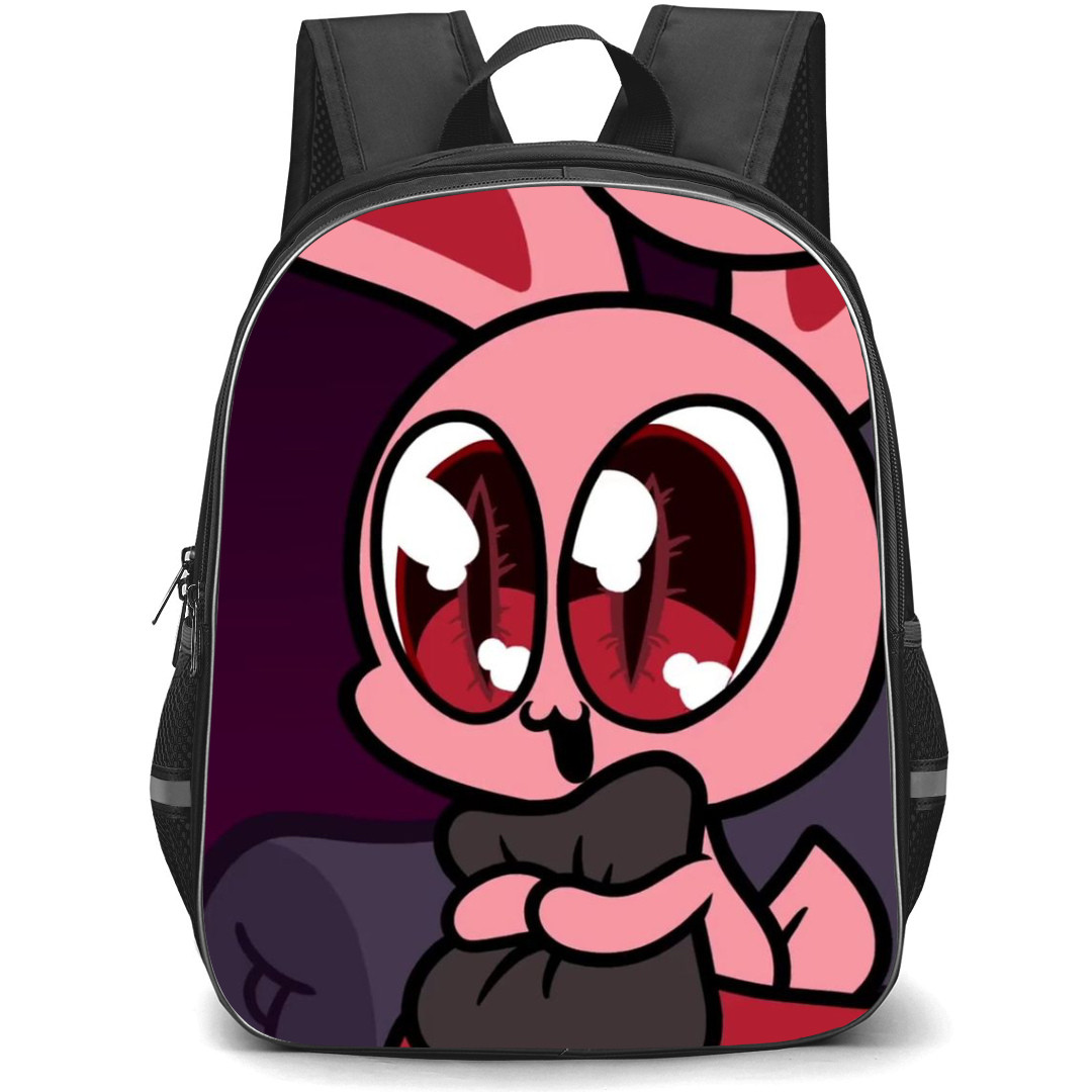 Chikn Nuggit Iscream Backpack StudentPack - Iscream Pink Illustration Art Poster