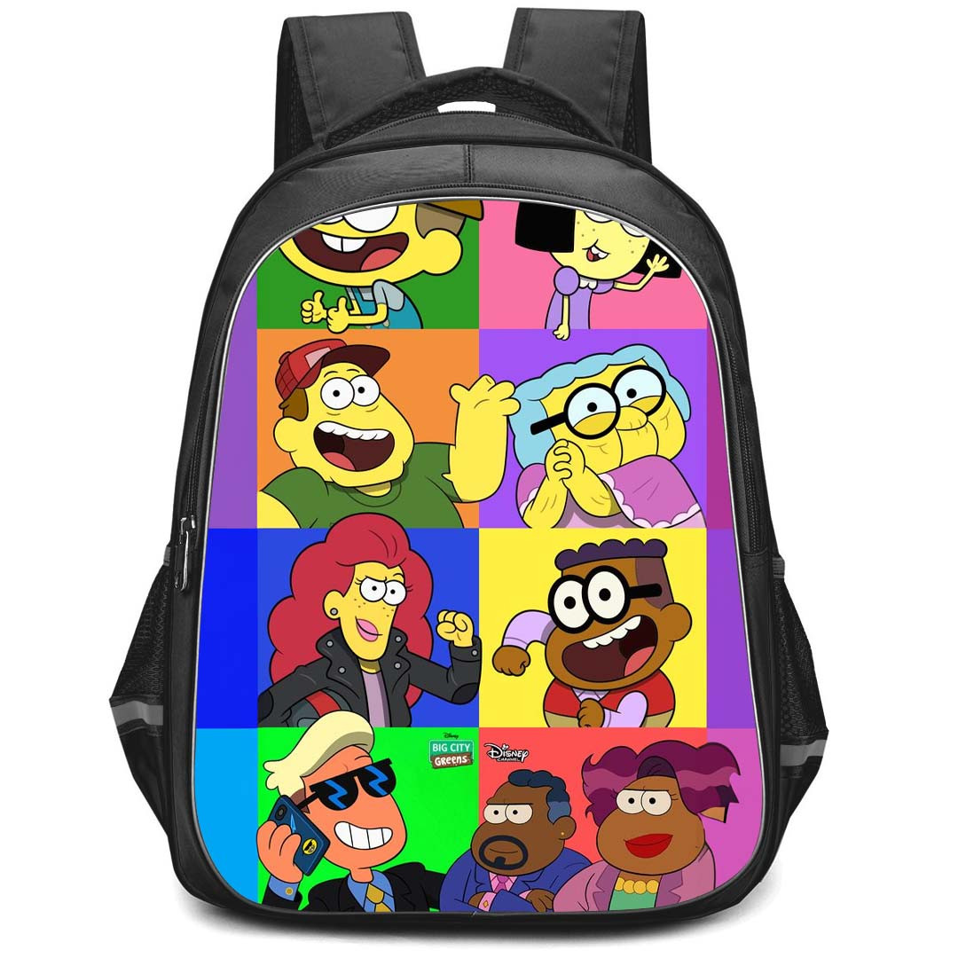 Chibi Tiny Tales Backpack StudentPack - Chibi Tiny Tales Big City Greens Characters