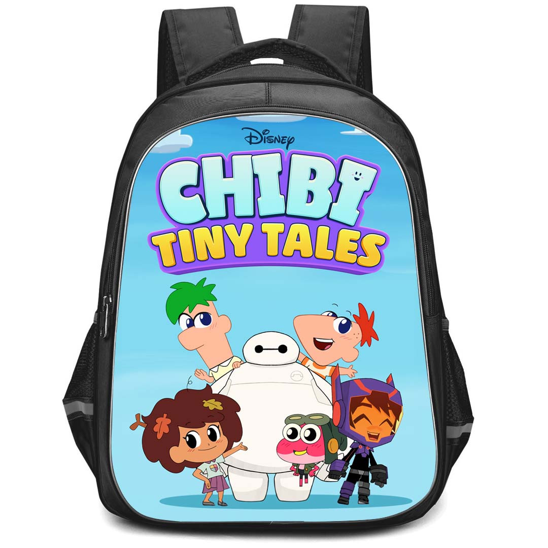 Chibi Tiny Tales Backpack StudentPack - Chibi Tiny Tales Disney Poster