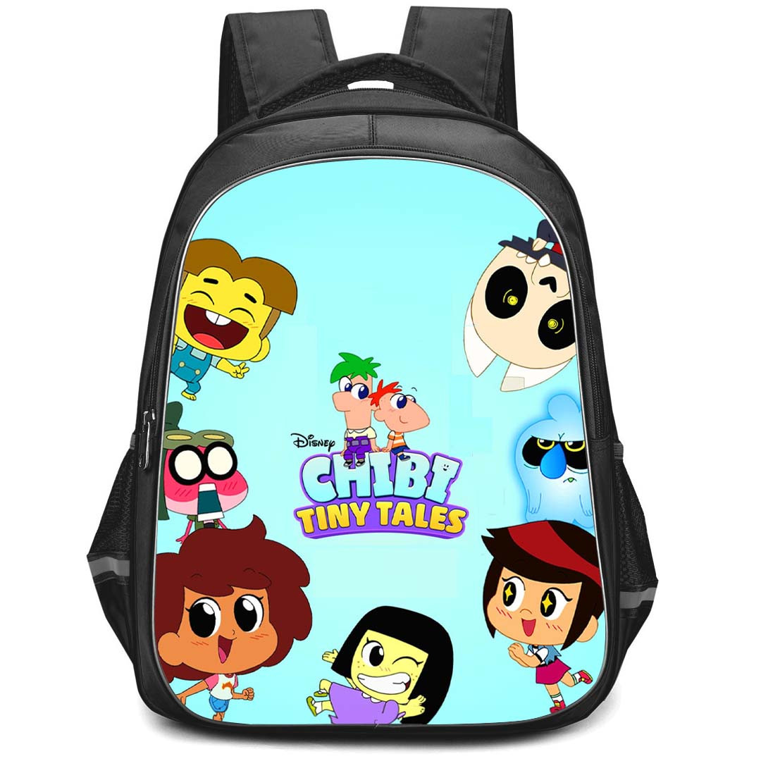 Chibi Tiny Tales Backpack StudentPack - Chibi Tiny Tales Disney Television Animation News Poster