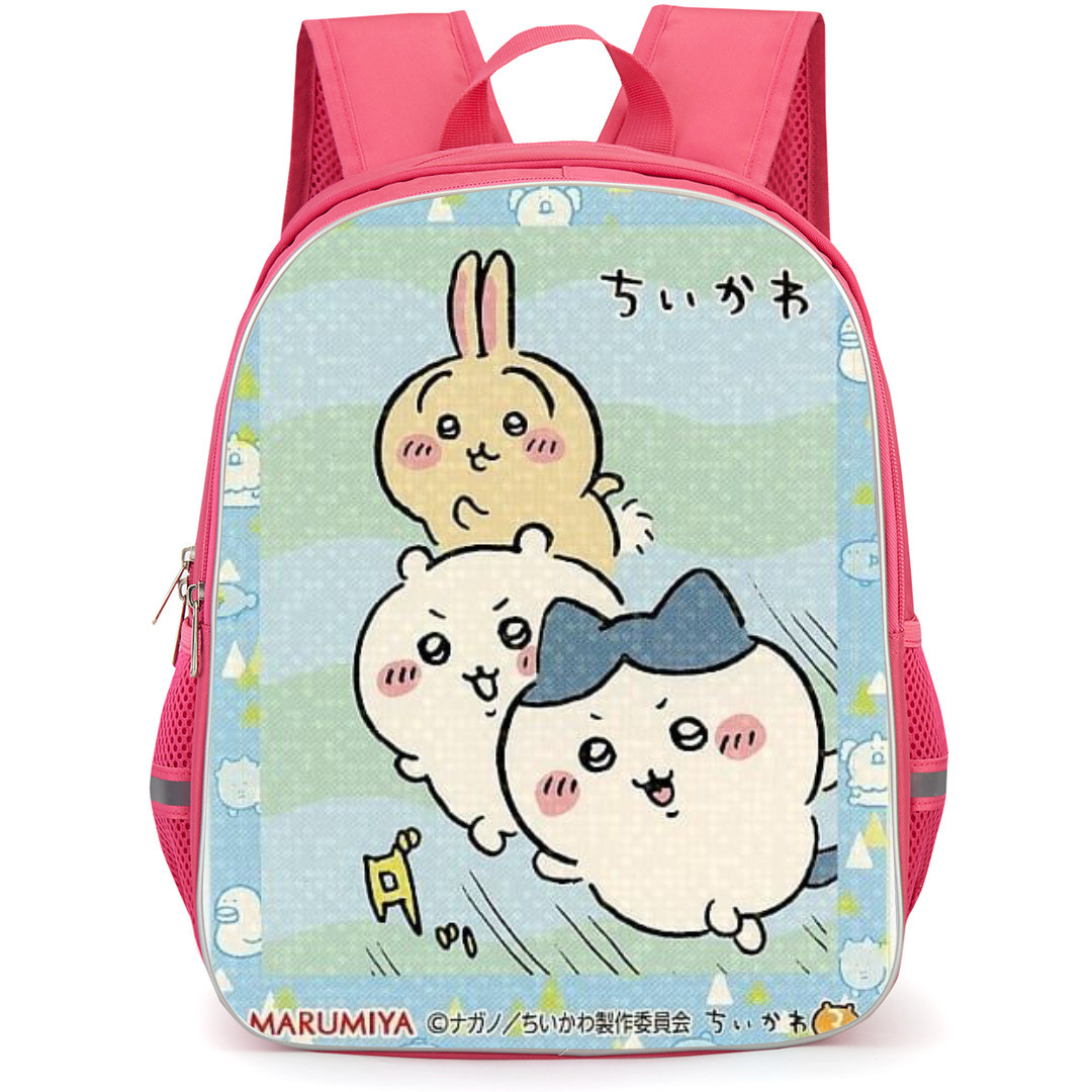 Chiikawa Backpack StudentPack - Chiikawa Small Skin, Bee Lace & Rabbit Sparkling Stickers