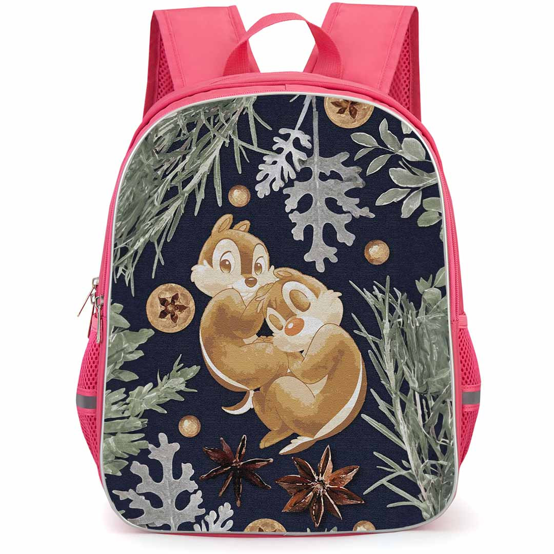 Chip N Dale Backpack StudentPack - Chip N Dale Aesthetic Retro Poster
