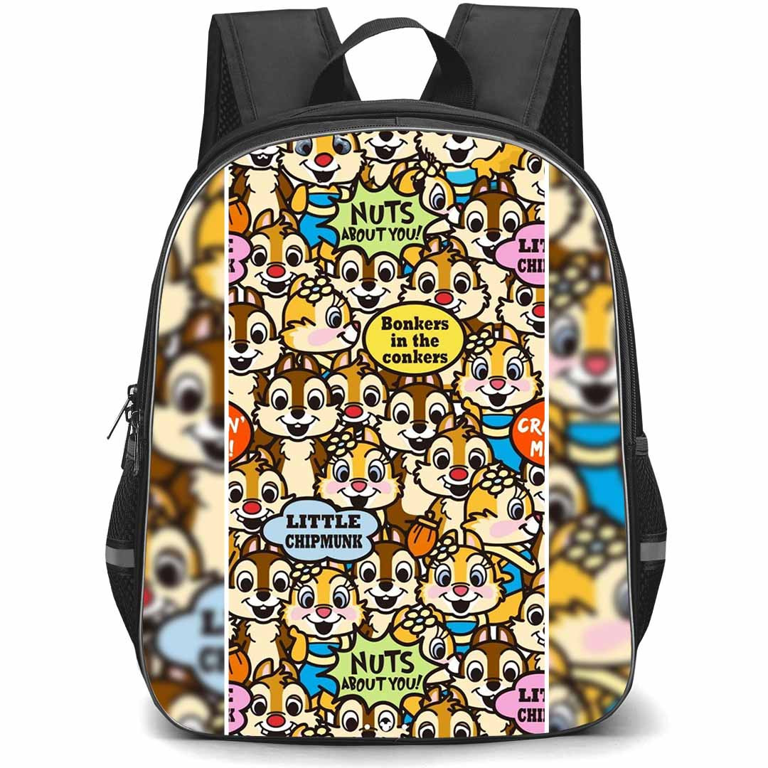 Chip N Dale Backpack StudentPack - Chip N Dale Avatar Collage Poster