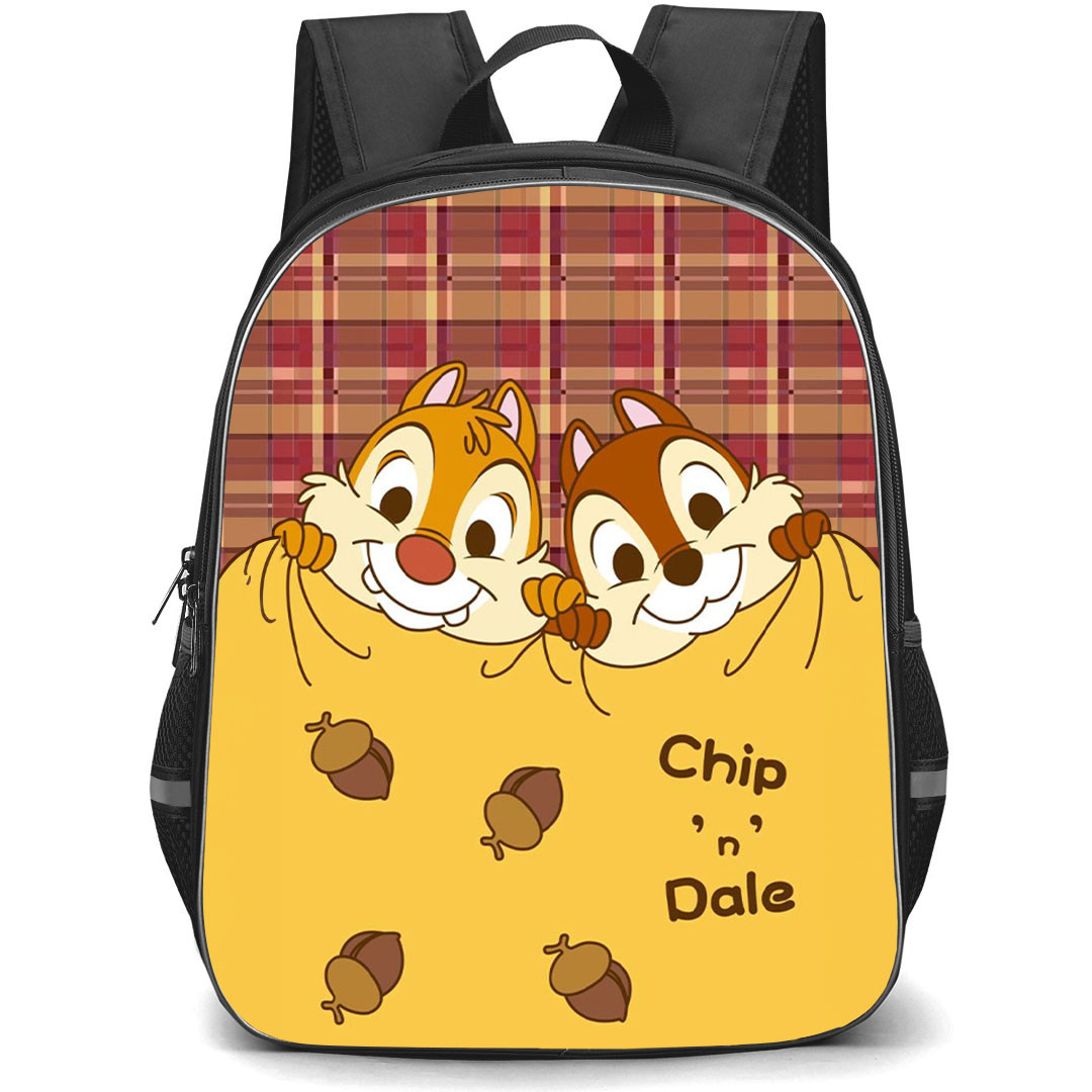 Chip N Dale Backpack StudentPack - Chip N Dale Best Friend Laying On Bed Poster