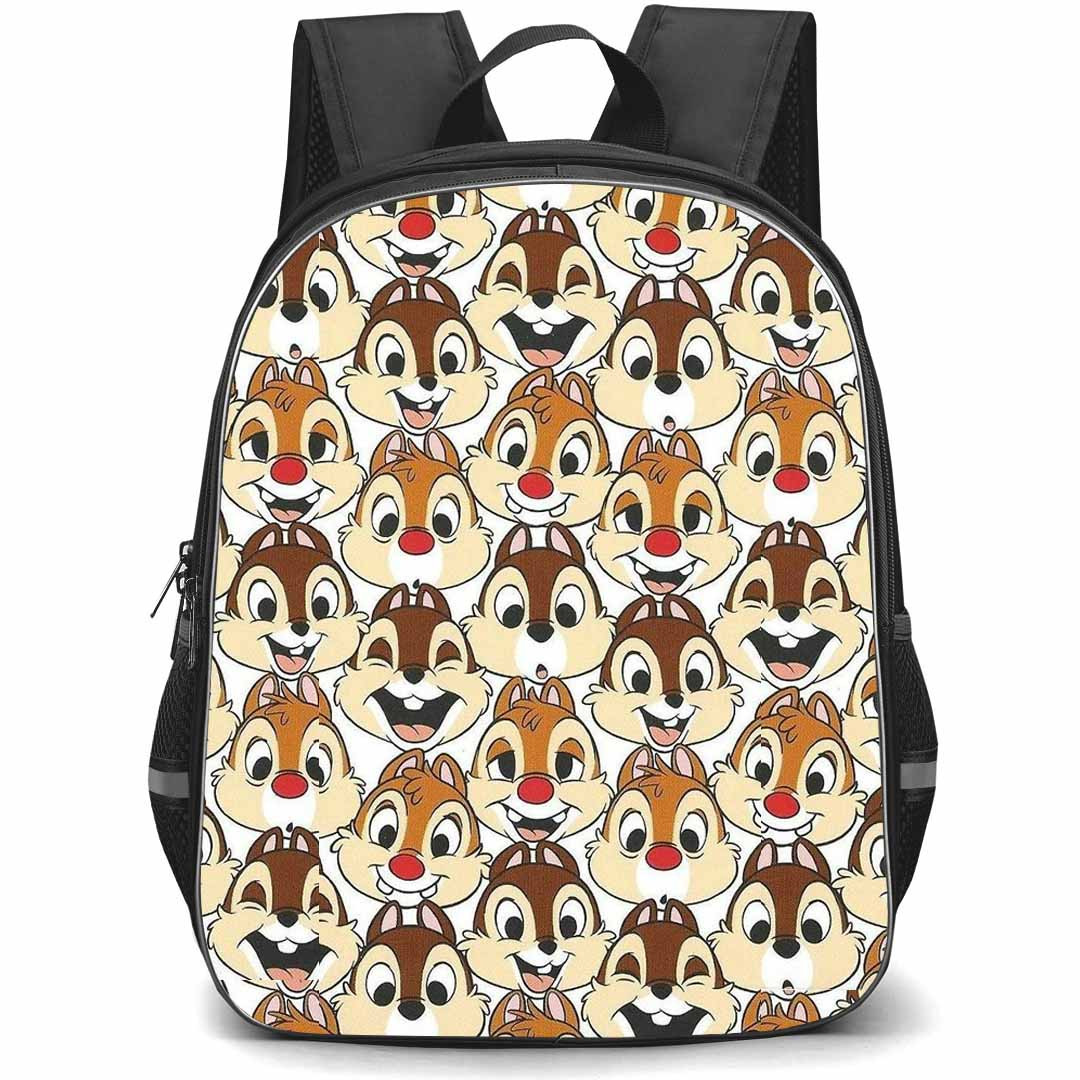 Chip N Dale Backpack StudentPack - Chip N Dale Collage Poster