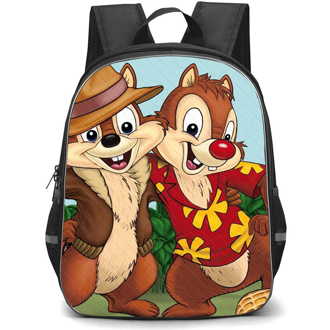Chip N Dale Backpack StudentPack - Chip N Dale Fun And Furry Friends Poster