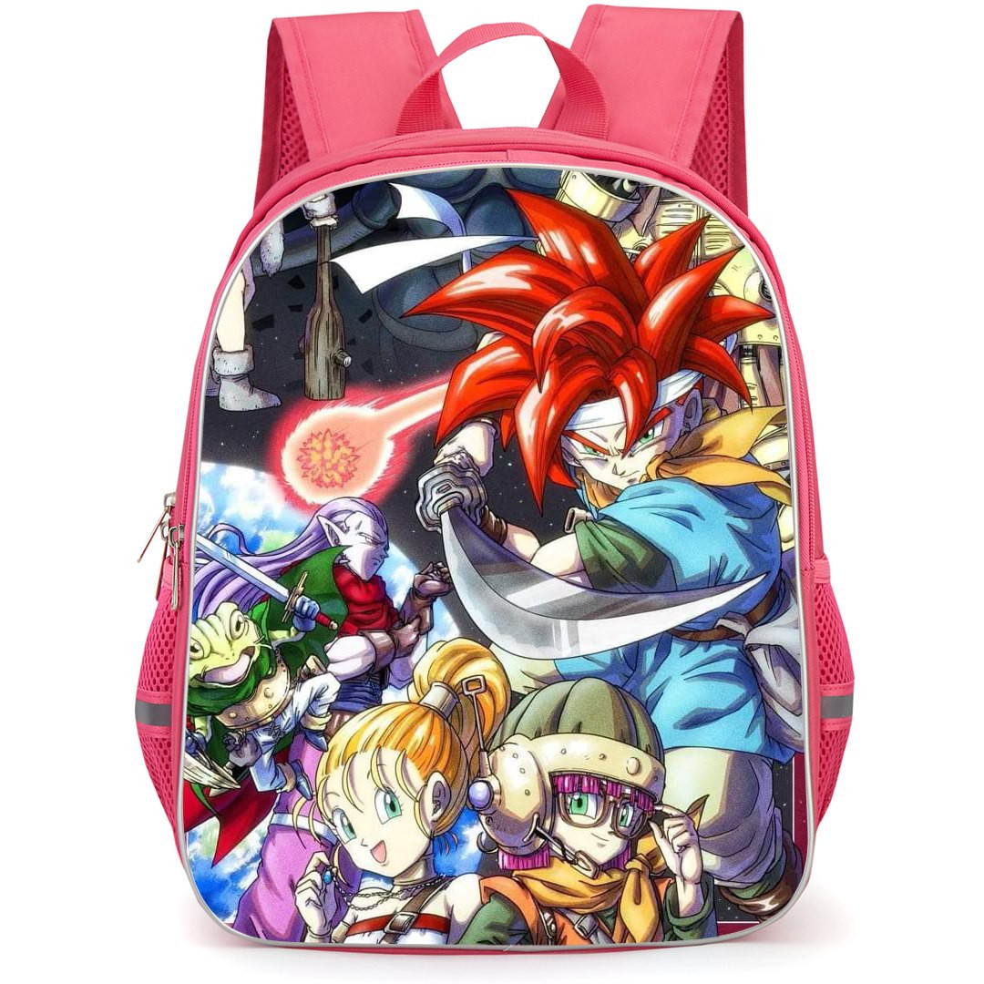 Chrono Trigger Backpack StudentPack - Chrono Trigger Fantasy Artwork Sticker