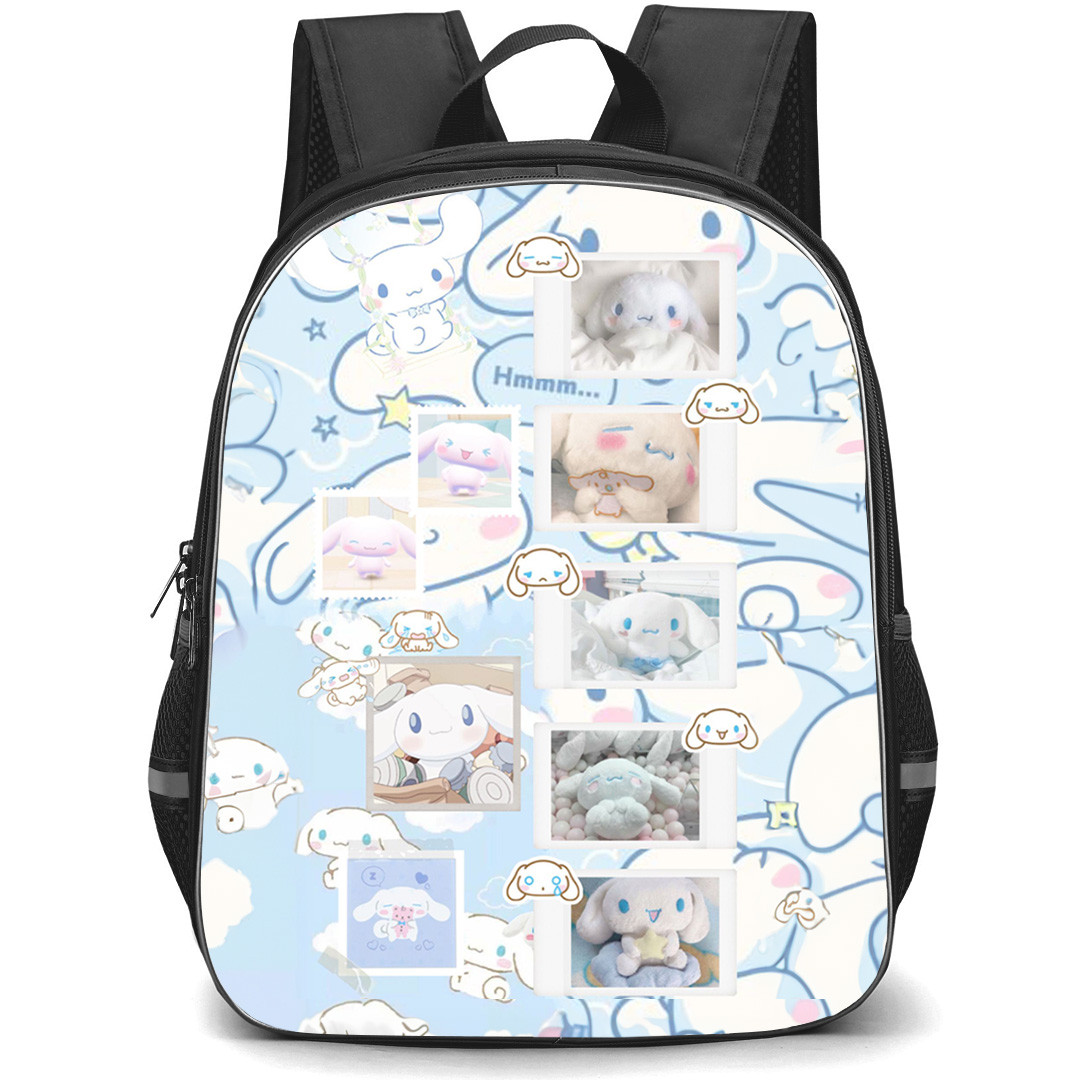 Cinammoroll Backpack StudentPack - Cinnamoroll Aesthetic Collage