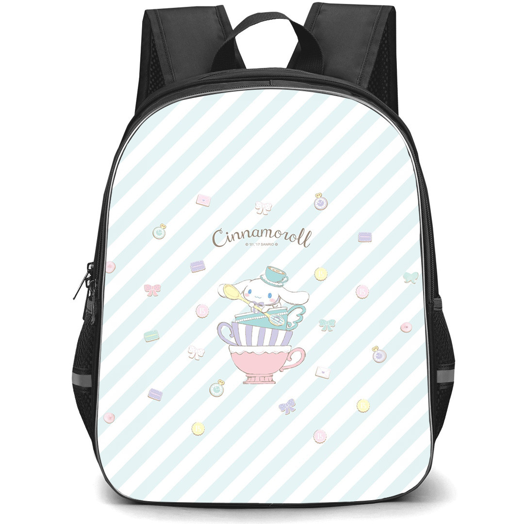 Cinammoroll Backpack StudentPack - Cinnamoroll Sitting In Coffee Cup