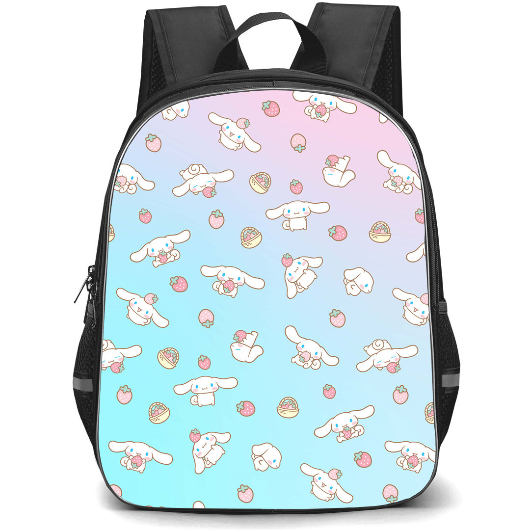 Cinammoroll Backpack StudentPack - Cinnamoroll With Strawberry Pattern