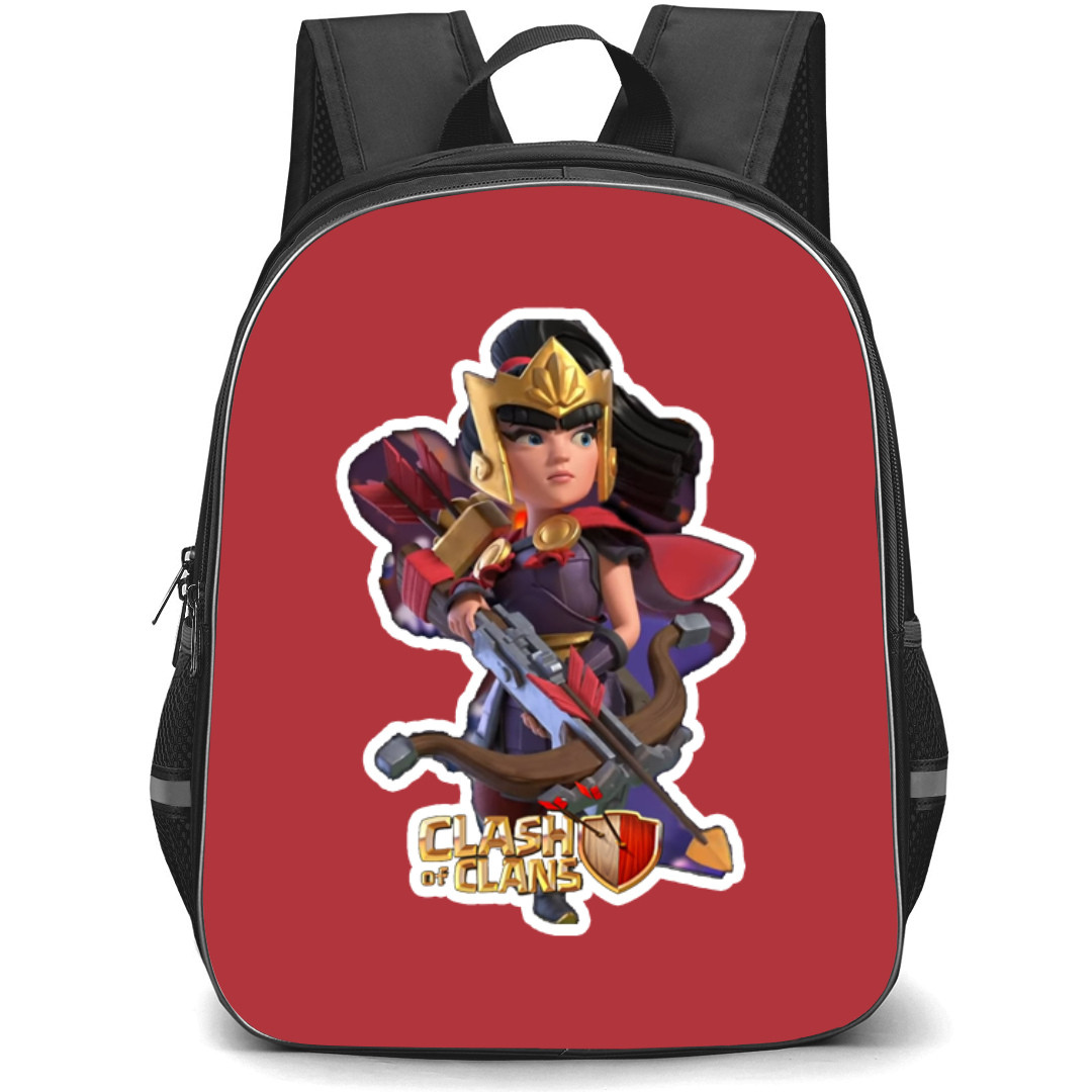 Clash of Clans Archer Queen Backpack StudentPack - Archer Queen Standing On Golden Coin Poster