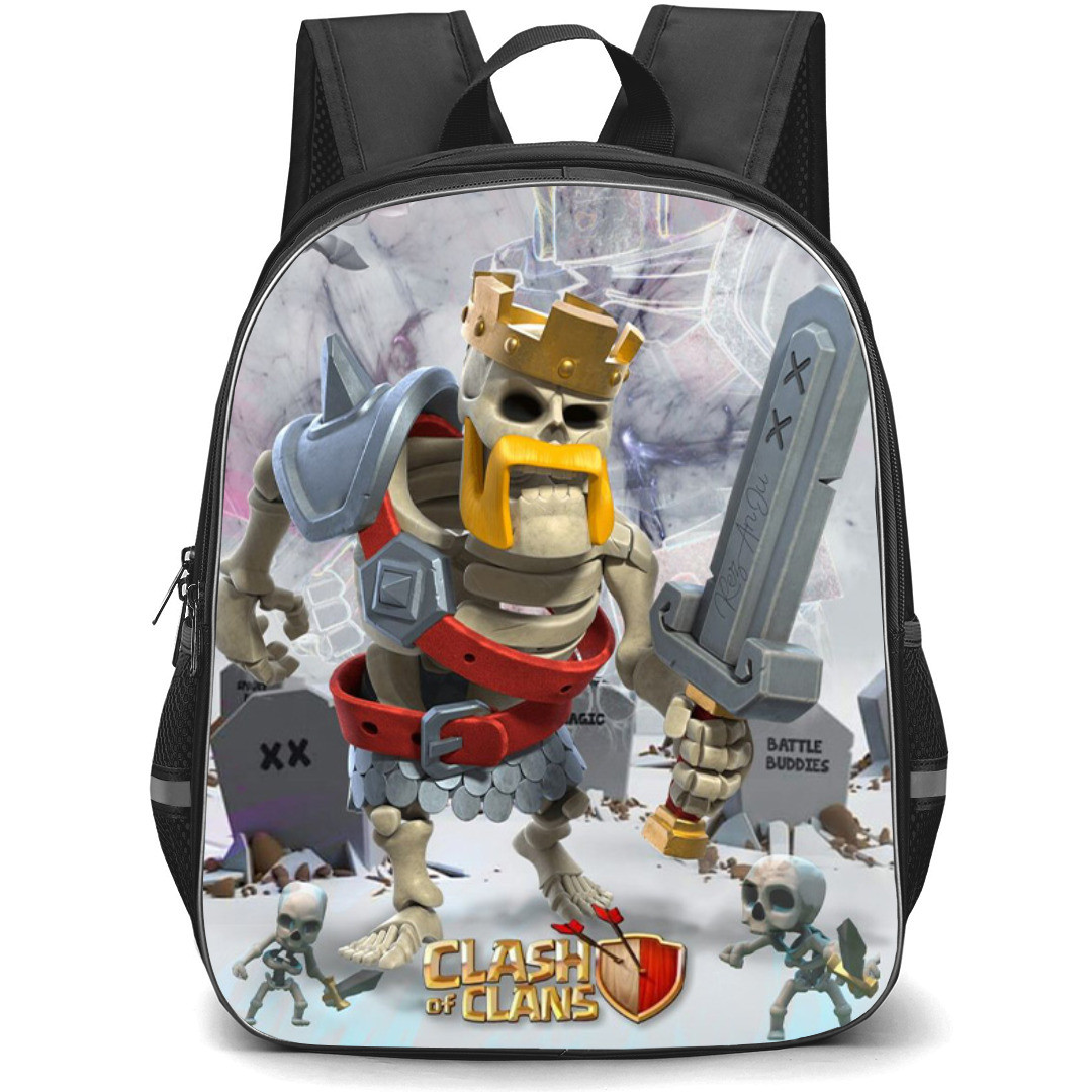 Clash of Clans Barbarian Backpack StudentPack - Barbarian 2023 Hero Skins Poster