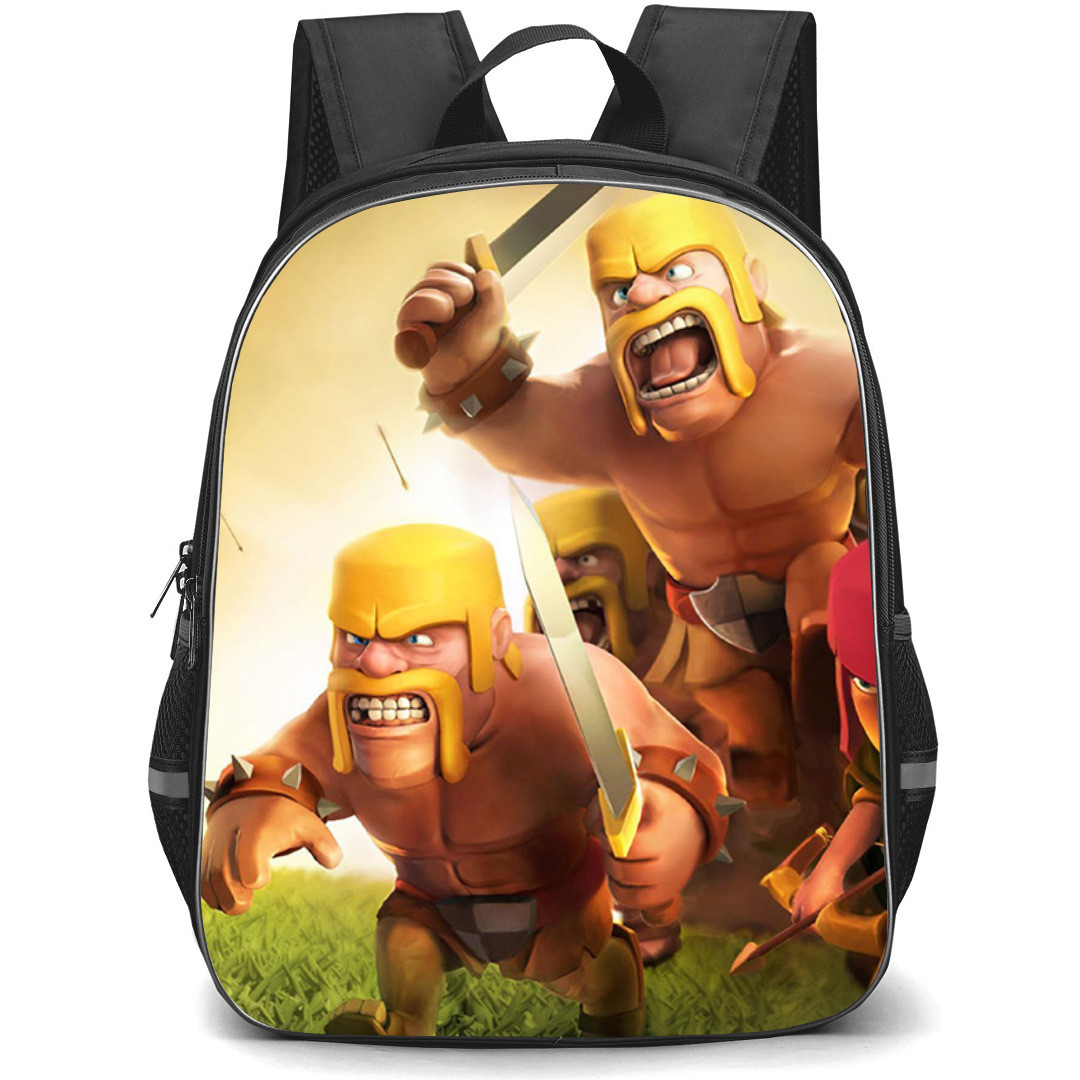 Clash of Clans Barbarian Backpack StudentPack - Barbarian Army War Poster