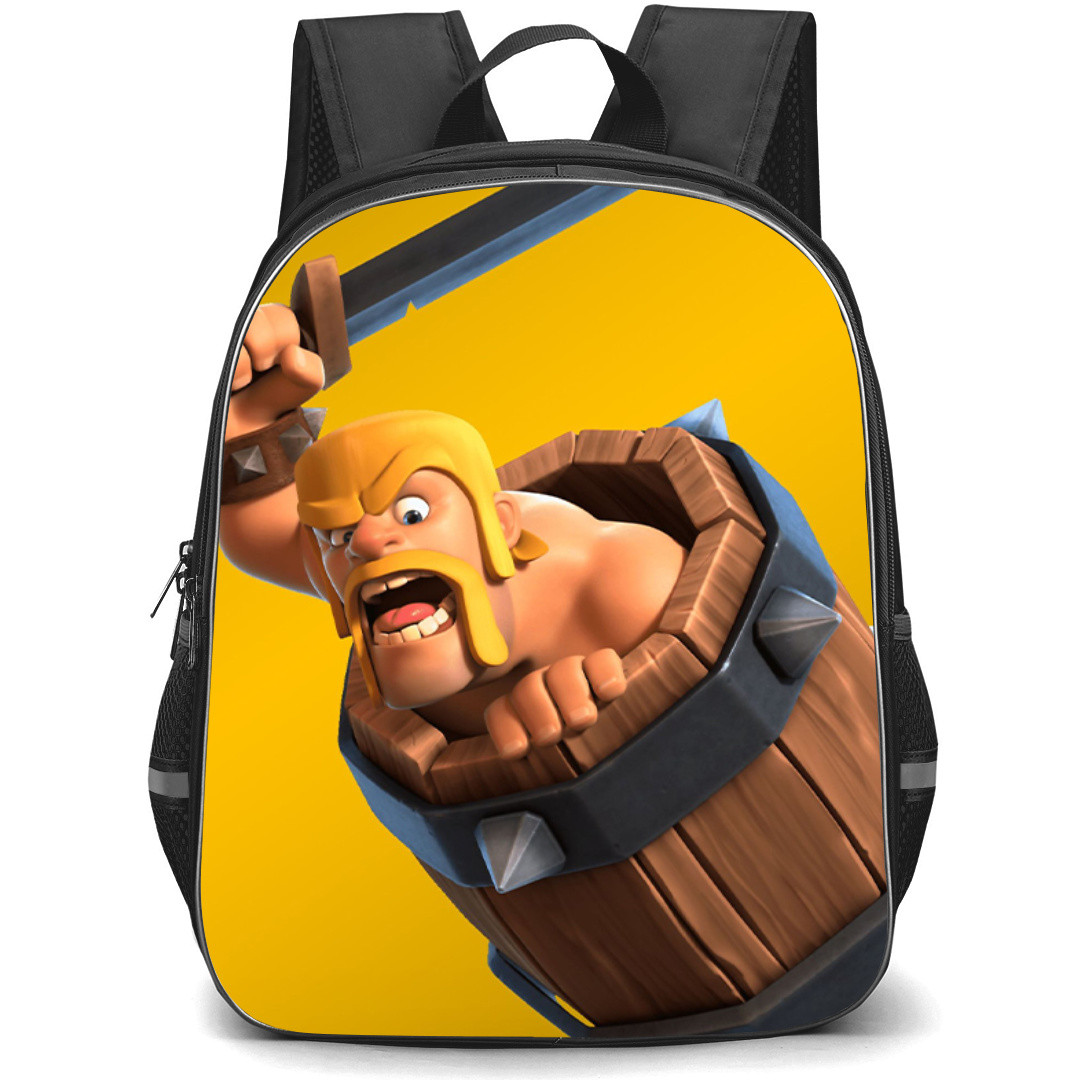 Clash of Clans Barbarian Backpack StudentPack - Barbarian Clash Royale Poster