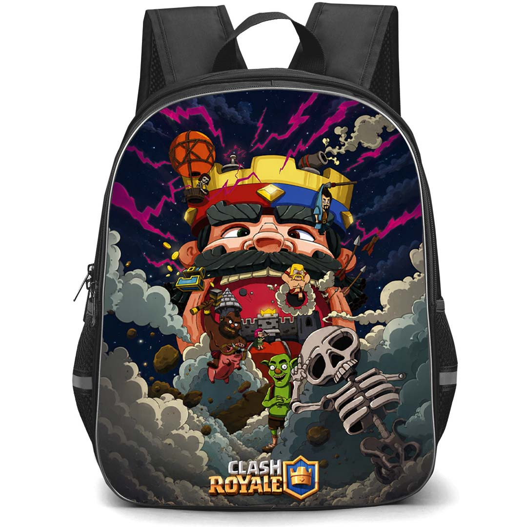 Clash Royale Backpack School Bag StudentPack - Clash Royale Comic Art Poster