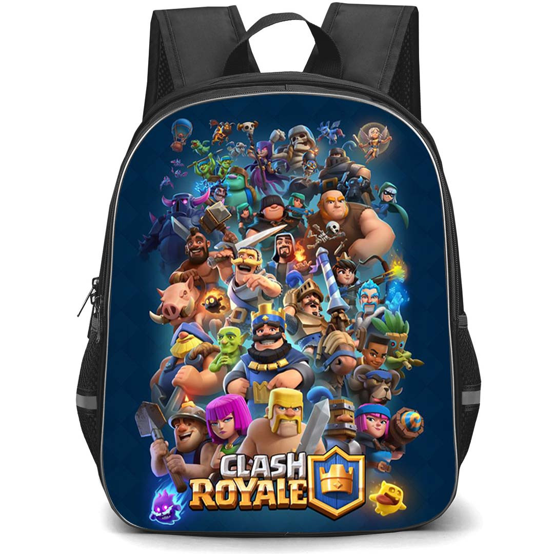 Clash Royale Backpack School Bag StudentPack - Clash Royale Gaming Character Poster