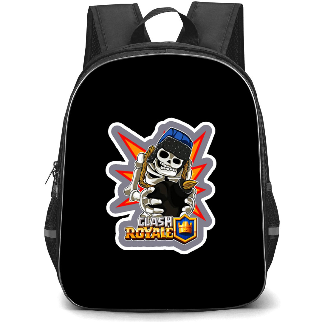 Clash Royale Backpack School Bag StudentPack - Clash Royale Skeleton Bomber Sticker