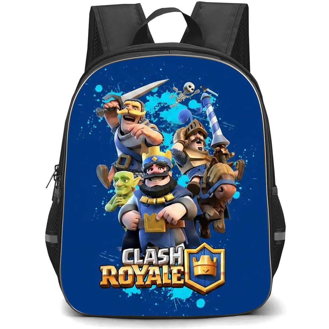 Clash Royale Backpack School Bag StudentPack - Clash Royale Splatter Art Poster