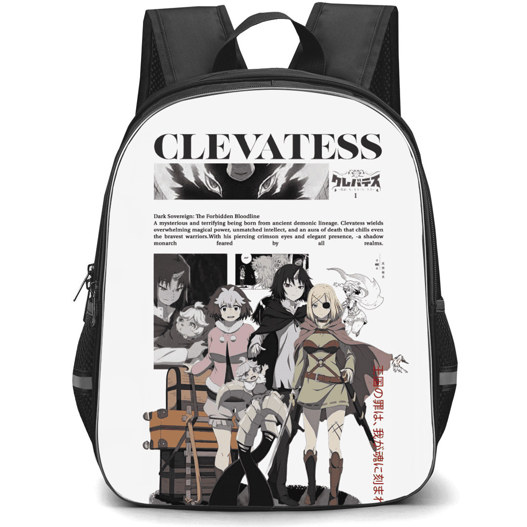 Clevatess Backpack School Bag StudentPack - Clevatess Characters Description Series Poster