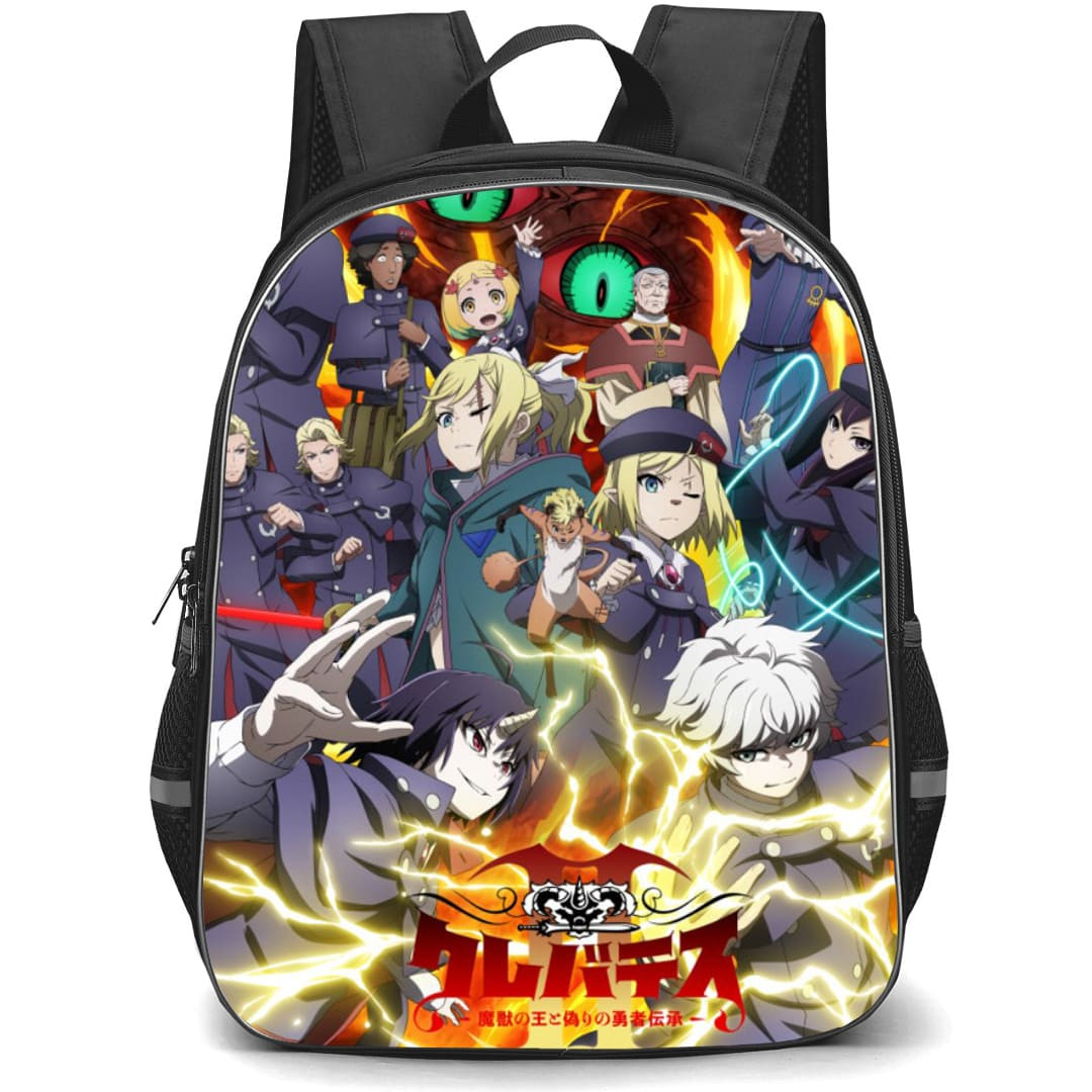 Clevatess Backpack School Bag StudentPack - Clevatess Characters Fierce Power Series Poster