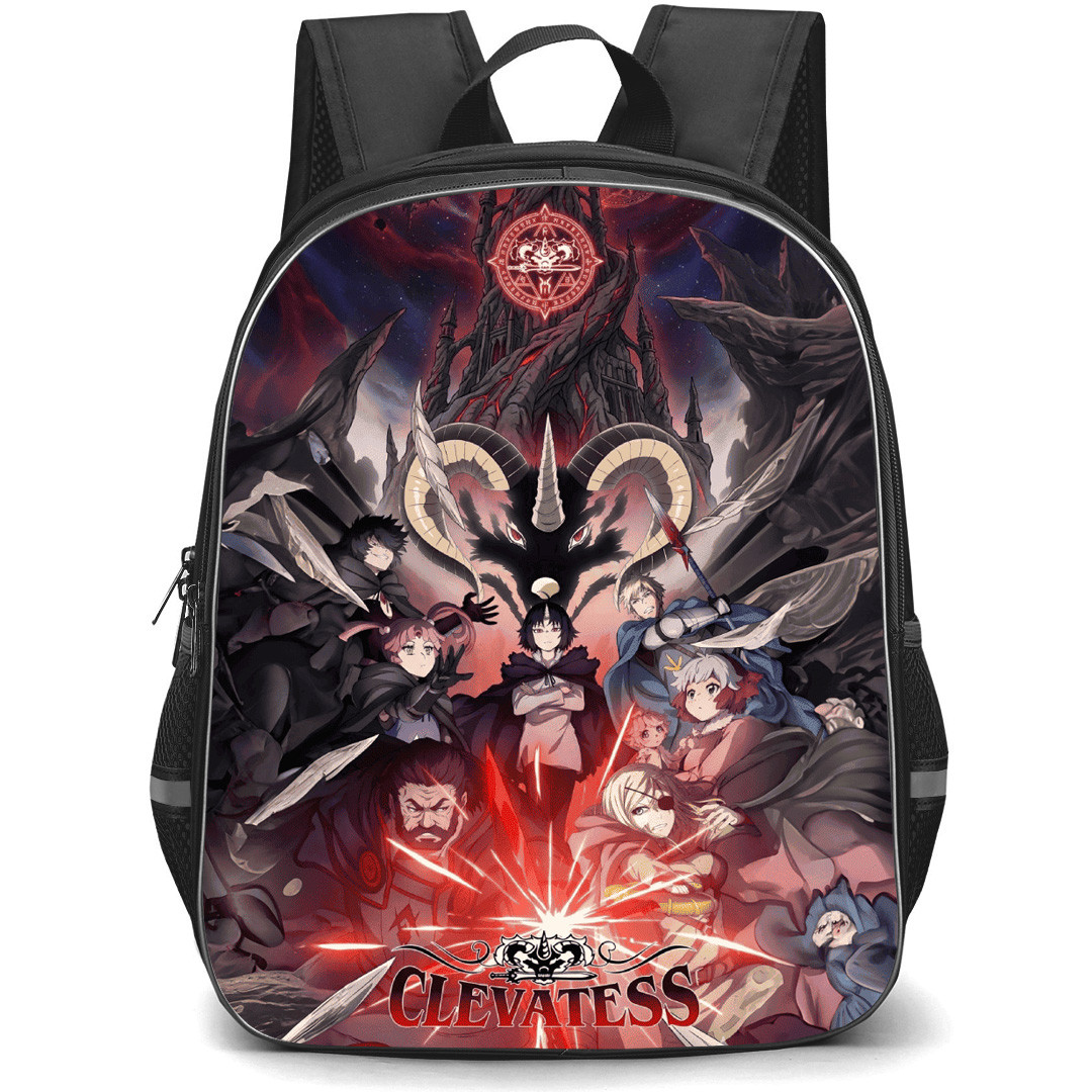 Clevatess Backpack School Bag StudentPack - Clevatess Characters Fierce Series Poster