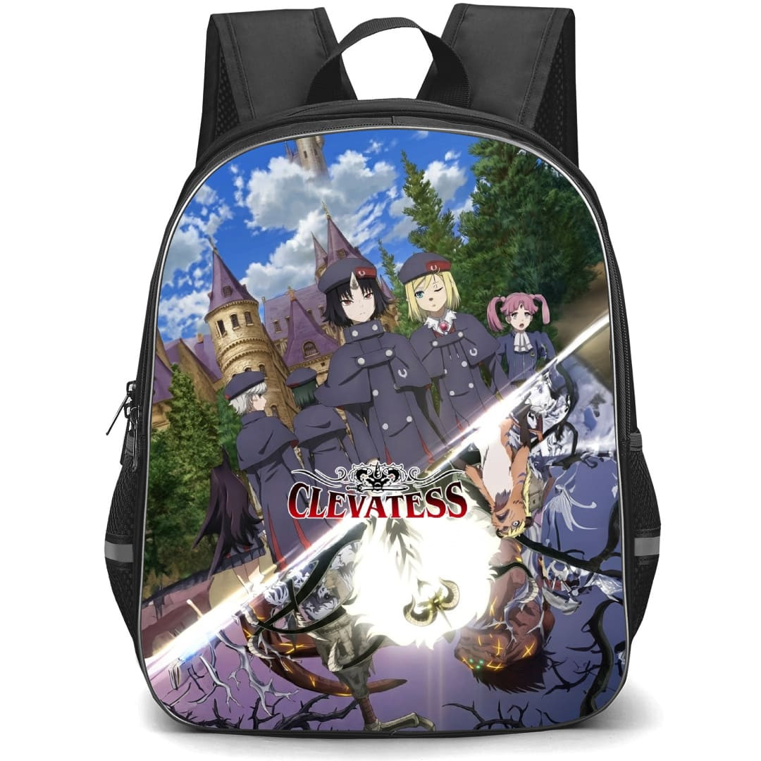 Clevatess Backpack School Bag StudentPack - Clevatess Characters Uniform Split Series Poster