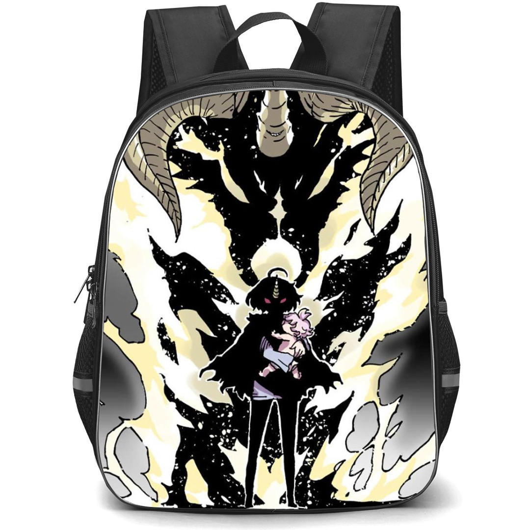 Clevatess Backpack School Bag StudentPack - Clevatess Silhouette Beast Power Fierce Poster