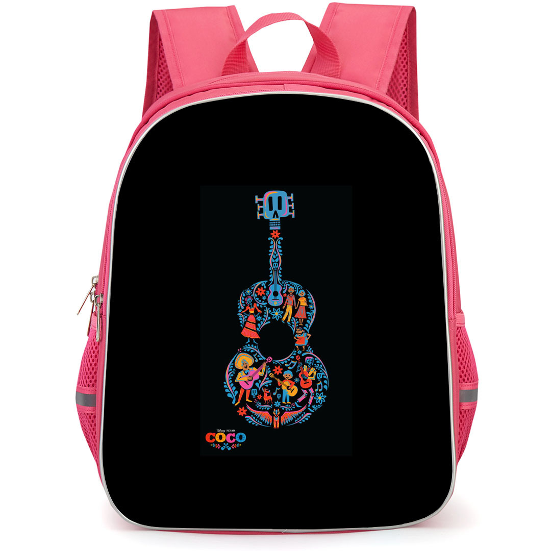 Coco School Backpack StudentPack - Guitar Graphic Art
