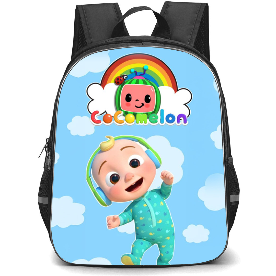Cocomelon Lane JJ Backpack School Bag StudentPack - JJ Wearing Headset Portrait Series Poster