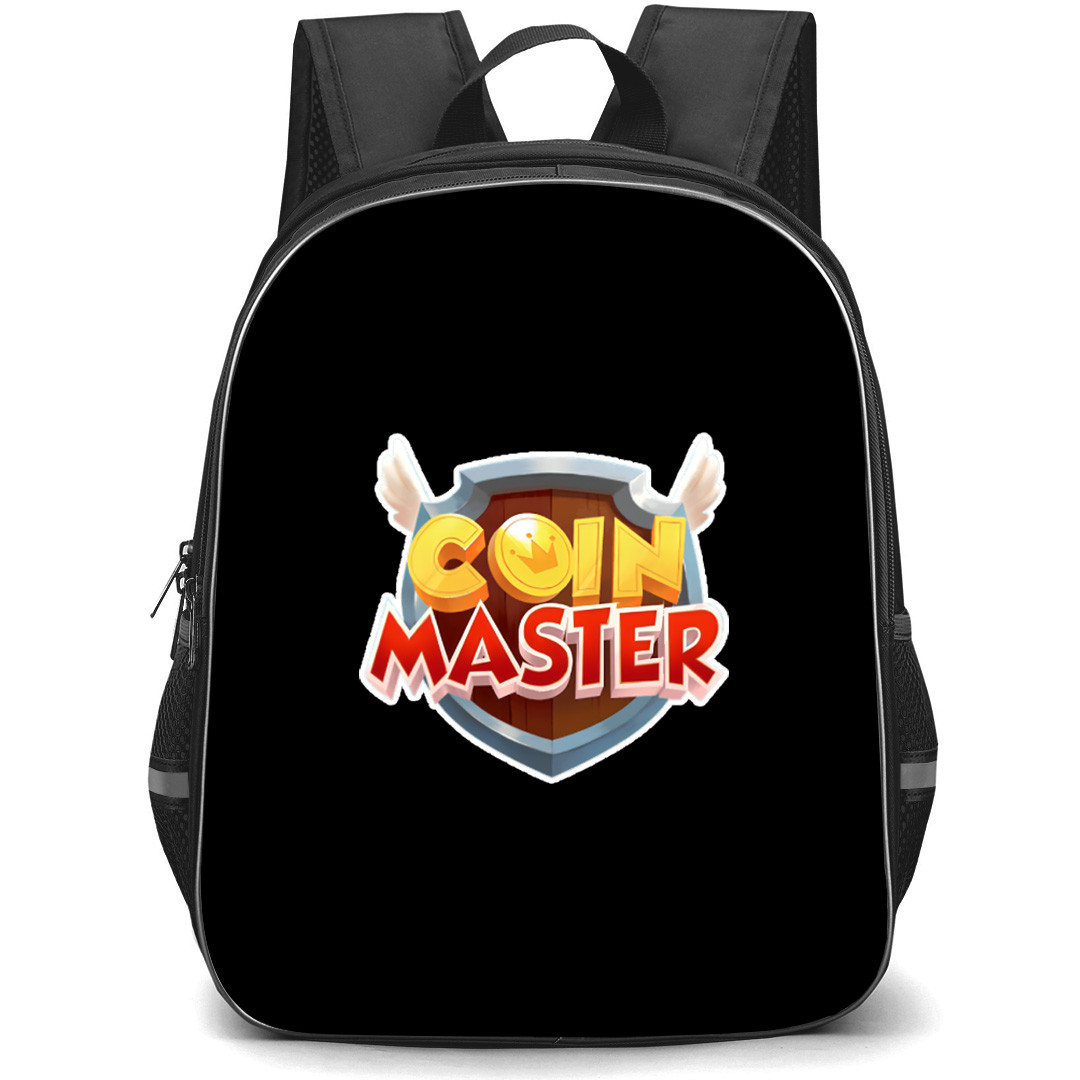 Coin Master Backpack School Bag StudentPack - Coin Master Main Logo Sticker