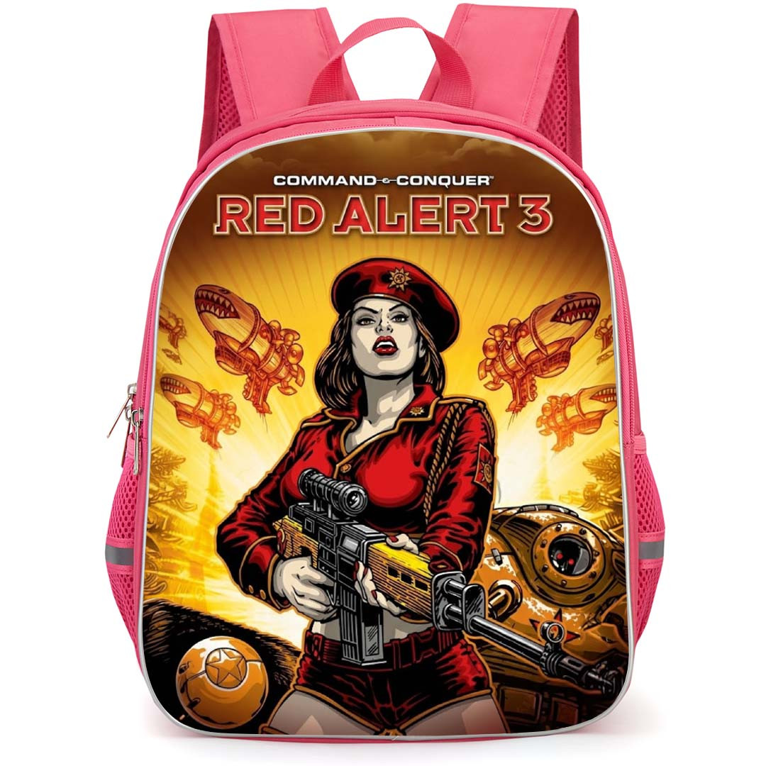 Command And Conquer Backpack School Bag StudentPack - Command And Conquer Fierce Airship Game Poster