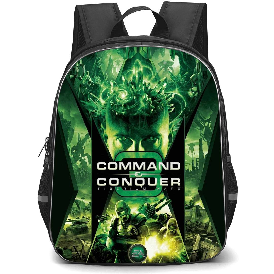 Command And Conquer Backpack School Bag StudentPack - Command And Conquer Tiberium Wars Game Cover Art